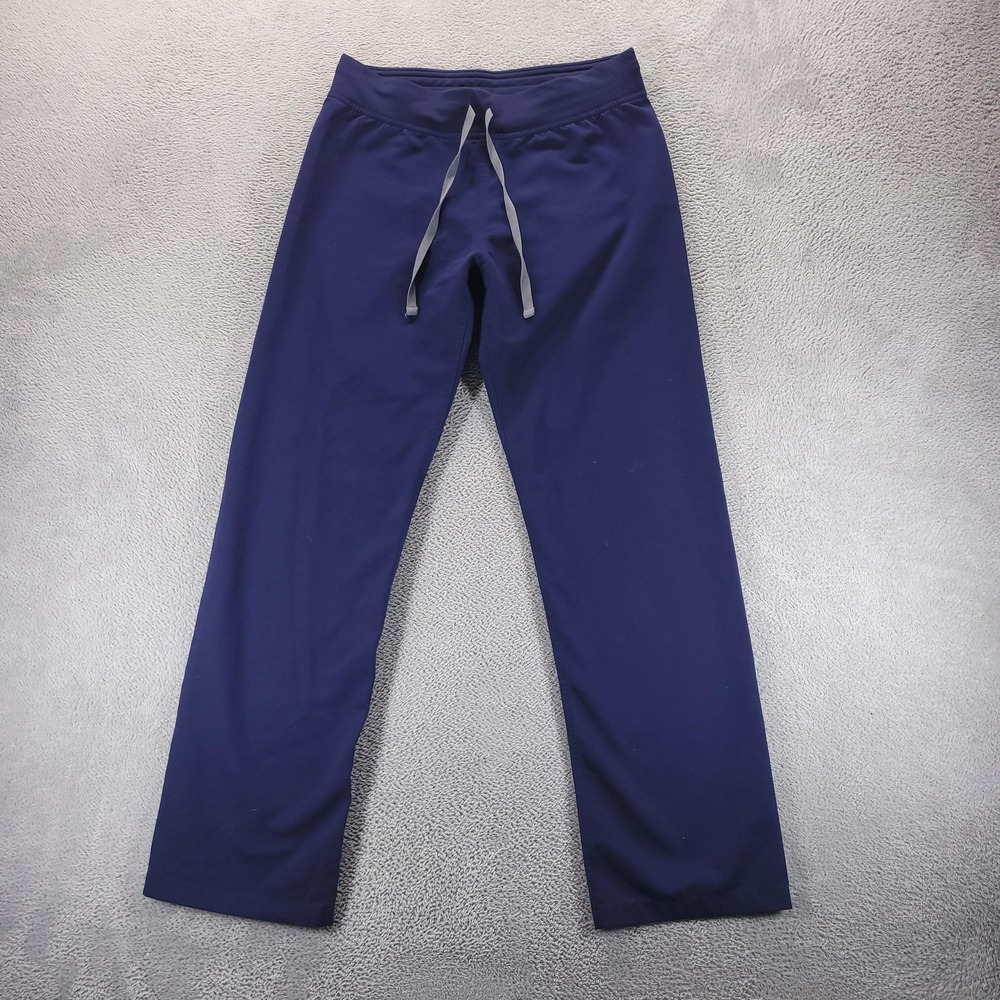 FIGS Scrub Pants Womens S Blue Technical Collection Drawstring Medical T21003